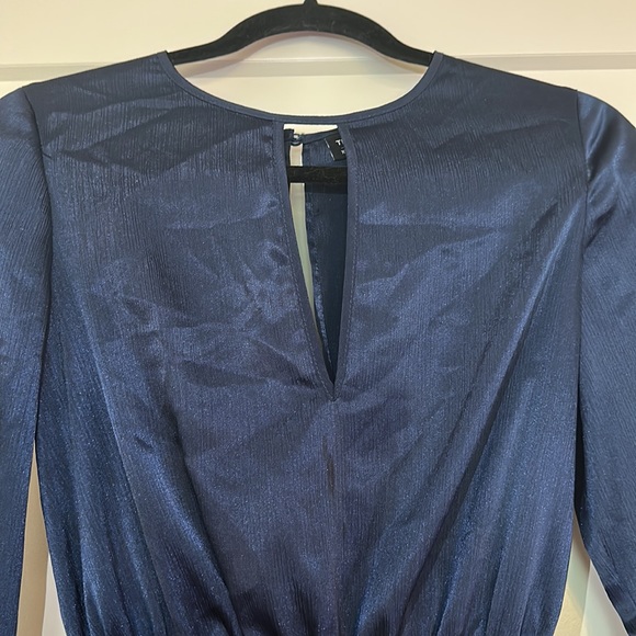 THE FIFTH LABEL Open back Blue romper SZ XS - Picture 2 of 6